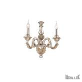 Kinkiet Giglio Ap2 Argento 2 x 40W E14 75242