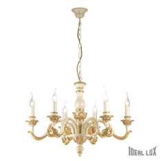 Oprawa wisząca Giglio Sp6 Oro 6 x 40W E14 75327