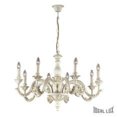 Oprawa wisząca Giglio Sp8 bianco 8 x 40W E14 88587