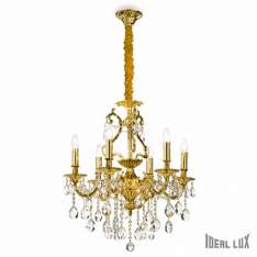 Oprawa wisząca Gioconda Sp6 Oro 6 x 40W E14 60507