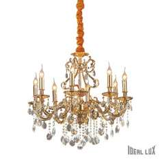 Oprawa wisząca Gioconda Sp8 Oro 8 x 40W E14 60514