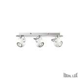 Kinkiet Lunare Ap3 bianco 3 x 28W GU10 77901