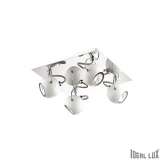 Plafon Lunare Pl4 bianco 4 x 28W GU10 77918