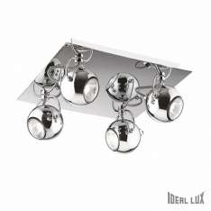 Plafon Lunare Pl4 Cromo 4 x 28W GU10 66820