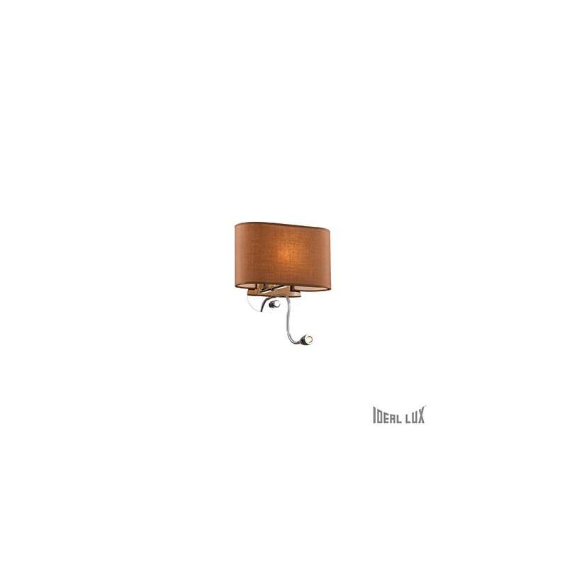 Doppio Faretto Spot con vetro Philips Burlap 5023217E7 Cromo satinato, 2 E14, Orientabile