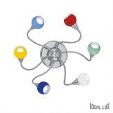 Plafon Tender Pl6 Color 6 x 40W E14 06550