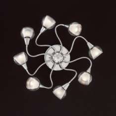 Plafon Tender Pl6 Trasparente 6 x 40W E14 28699