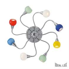 Plafon Tender Pl8 Color 8 x 40W E14 07113