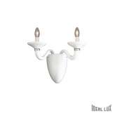 Kinkiet White Lady Ap2 bianco 2 x 40W E14 19376