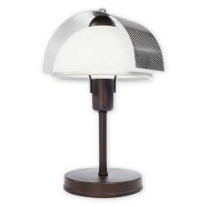 Lampa stołowa Ergo 1 | chrom + rdza wenge O1878 L1 Rw