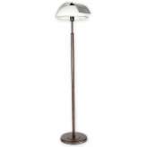 Lampa podłogowa Ergo 1 | chrom + rdza wenge O1879 L1 Rw
