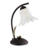 Lampa stołowa Larso 1 | rdza wenge O2248 L1 Rw