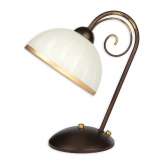 Lampa stołowa Meda 1 | rdza wenge O1698 Rw
