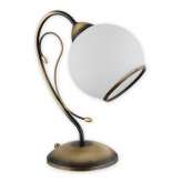 Lampa stołowa Mitra 1 | patyna O2268 L1