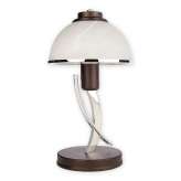 Lampa stołowa Noma 1 | chrom + rdza wenge O1738 L1 Rw