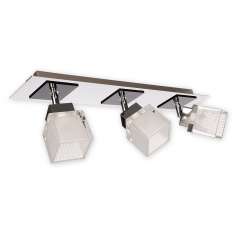 Lampa sufitowa Oxen Spot 3 | chrom + czarny O2003 P3 Cza