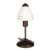 Lampa stołowa Solo 1 | rdza wenge O1708 Rw