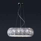 Lampa wisząca Antarctica P0174 - 10A chrom