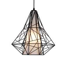 Lampa wisząca Skeleton Hp1335 - Bl czarna