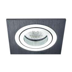 Oprawa Mini Katli 3054 Wpiszczana szczotkowane Alu czarne GU10 | G5,3 | LED Bpm50