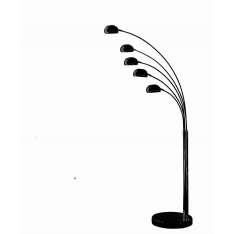 Lampa podłogowa Palp Ts 5805 Shiny Black nowoczesna