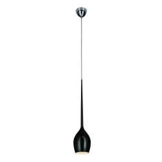 Lampa Izza 1 Mb1288 - 1Bl Shiny Black wiszaca nowoczesna