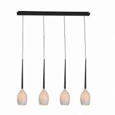 Lampa wisząca Izza 4 Md 1288B - 4 W 4 - płomienna