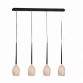 Lampa wisząca Izza 4 Md 1288B - 4 W 4 - płomienna