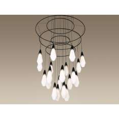 Lampa wisząca Solar P0160 1 x LED czarny