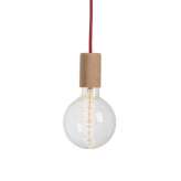 Lampa wisząca Kalla Wood E27 60W
