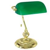 Lampa biurkowa Banker 90967 1 x 60W E27