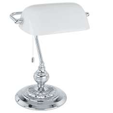 Lampa biurkowa Banker 90968 1 x 60W E27