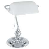 Lampa biurkowa Banker 90968 1 x 60W E27