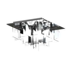 Plafon Condrada 1 92727 8 x 18W G9 - Eco