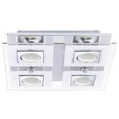Plafon Cabo 92876 4 x 3 W GU10 - LED