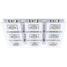 Plafon Cabo 92877 9 x 3 W GU10 - LED