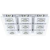 Plafon Cabo 92877 9 x 3 W GU10 - LED