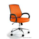Krzesło Award W - 120 - 5 biurowe pomarańczowe
