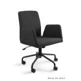 Krzesło Bravo 2 - 155 - 4 biurowe czarne