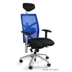 Krzesło Exact W - 099Y - Bl - 7 biurowe niebieskie