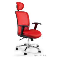 Krzesło Expander W - 94 - 2 biurowe czerwone