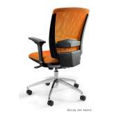Krzesło Multi X - 7 - 5 biurowe pomarańczowe