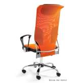 Krzesło Thunder W - 58 - 5 biurowe pomarańczowe