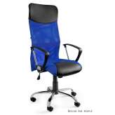 Krzesło Viper W - 03 - 7 biurowe niebieskie