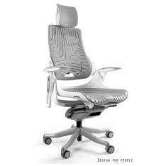 Krzesło Wau W - 609W - 8 - Tpe biurowe szare