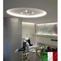 USO 2500 COVE LIGHTING SA.1009.6.100 FLOS SOFT ARCHITECTURE OPRAWA WPUSZCZANA WŁOSKA LED RGB